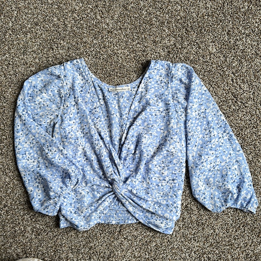 Abercrombie Floral Crop Top